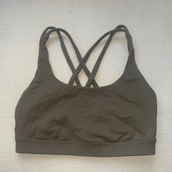 Lululemon green sports bra - Picture 1 of 2